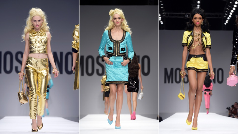 Illustration for article titled Moschino's Spring Collection: An Entire Barbie Dream-Wardrobe